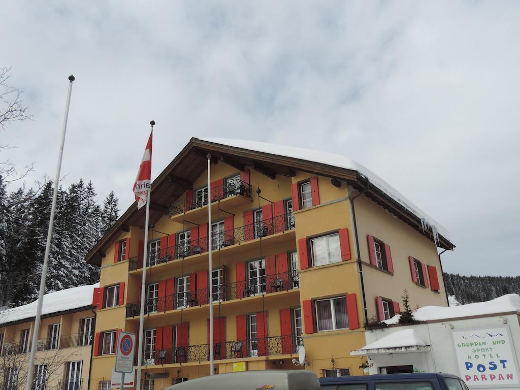 Grischalodge Das Hotel Mit Bergblick Seit 1929 Парпан Экстерьер фото